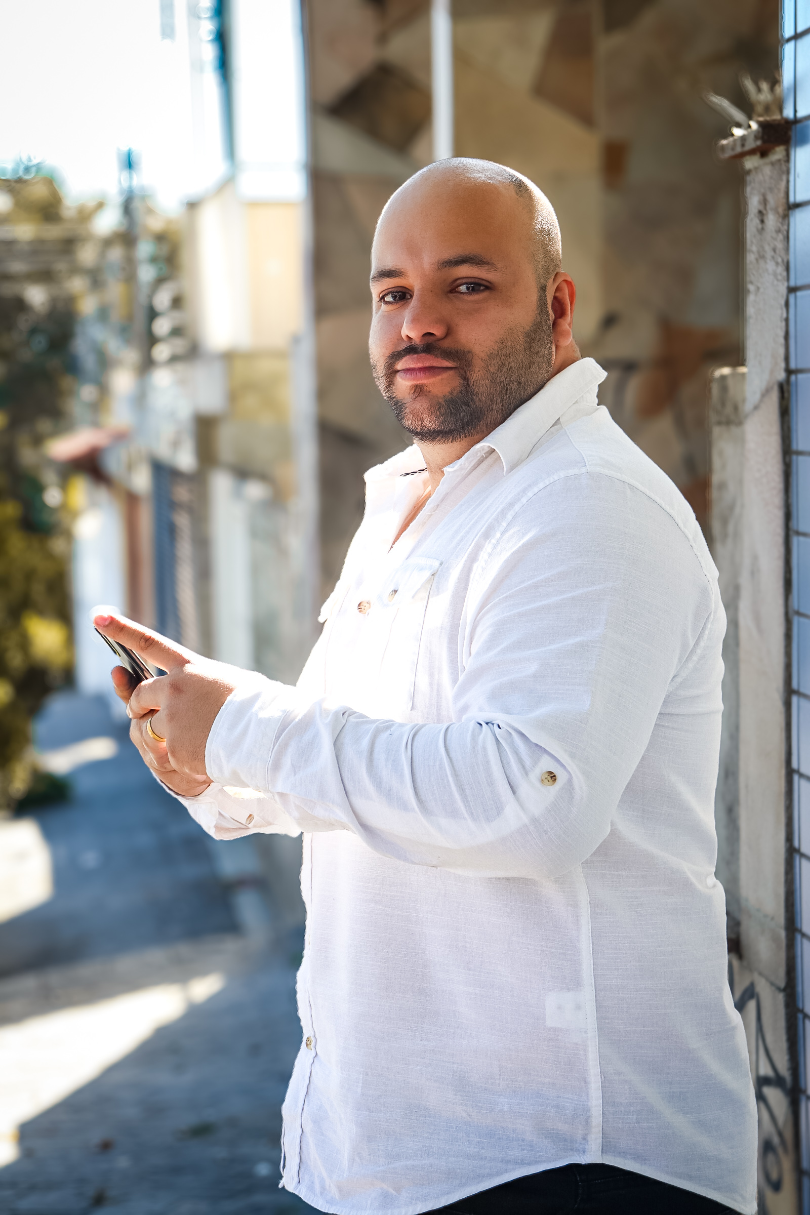 Edson, proprietário da Carrego Transportes